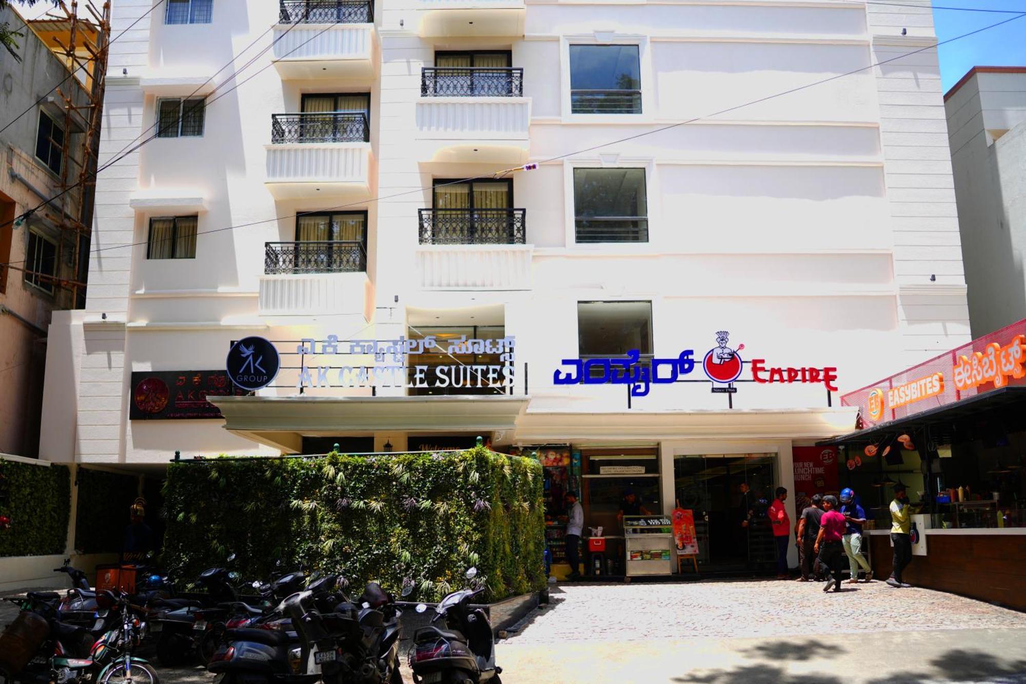Ak Castle Suites Bangalore Eksteriør bilde